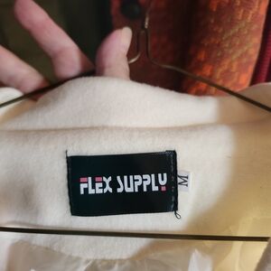 Women's Elegant Cream Pea Coat